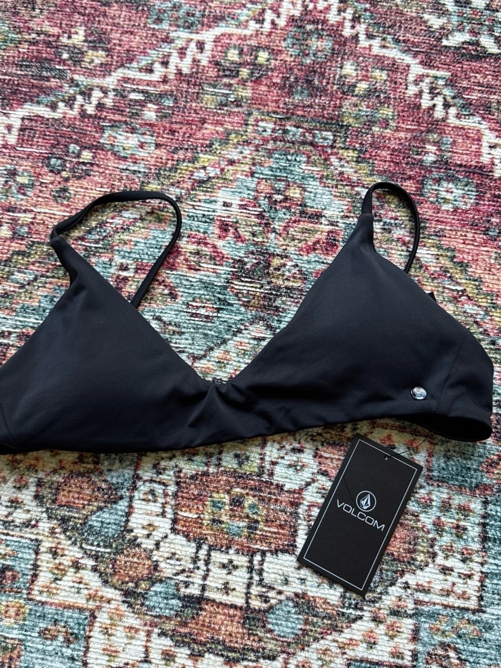 Volcom Women's Black Bikini Top